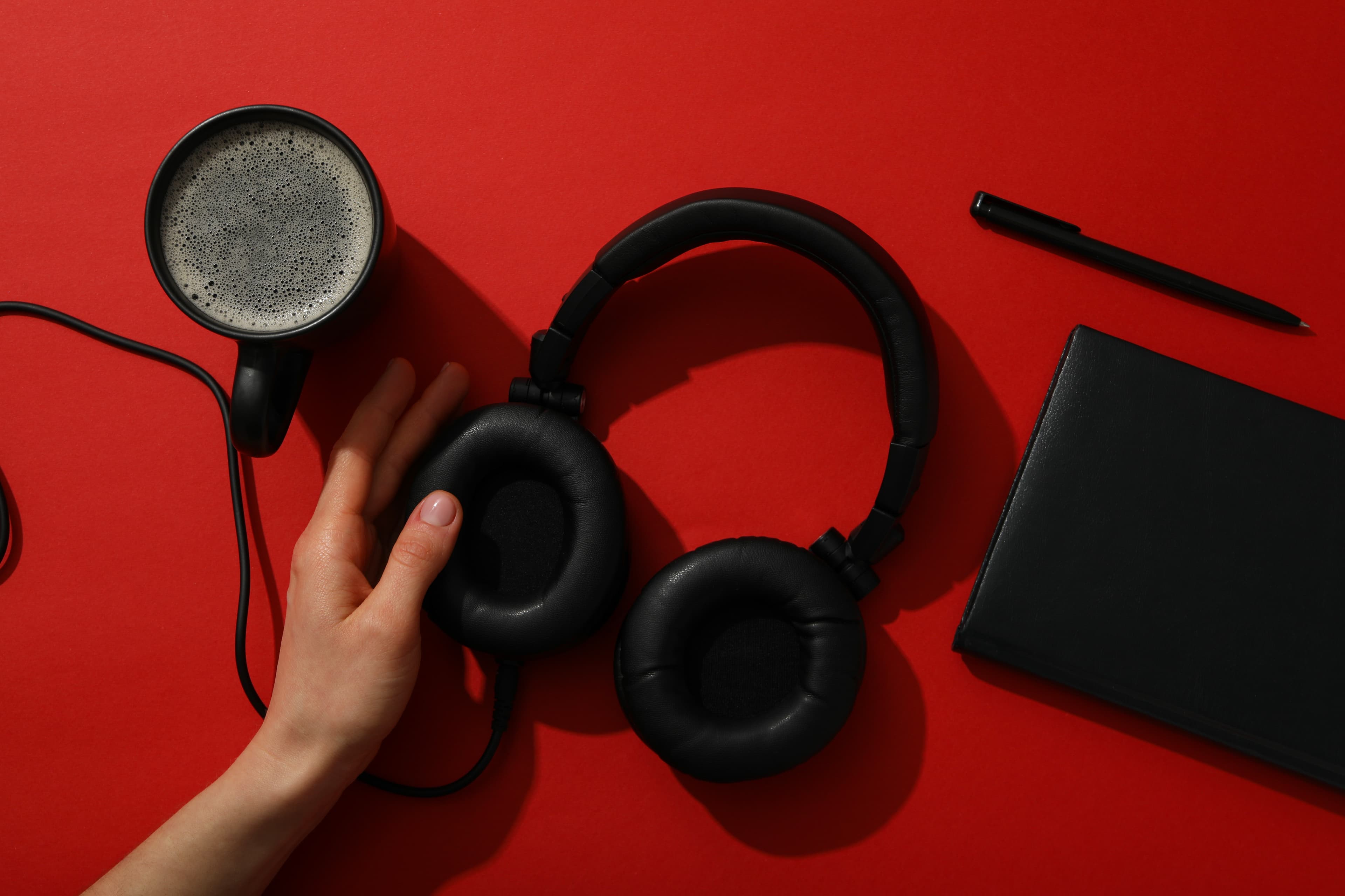 Vercel Swag Store products, headphones and accessories